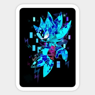 Sonic cyber form Sticker